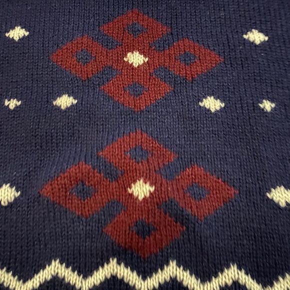 Vintage Ralph Lauren 100% wool sweater Aztec - Picture 5 of 9